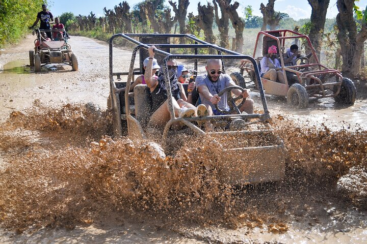 Our Dune Buggies in the mud